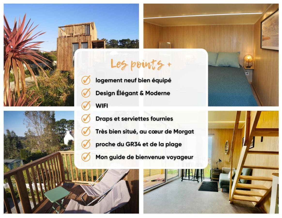 Villa Tiny House Proche De Morgat Crozon Esterno foto